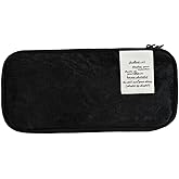 Monolike Archive 247 Standard E1 Pencil Case, Black - Pen Pouch, Portable Pencil Bag, Office Pouch case