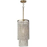 Maxim Lighting 22461WWDGS Fontaine - 1 Light Pendant-16.75 Inches Tall and 8 Inches Wide