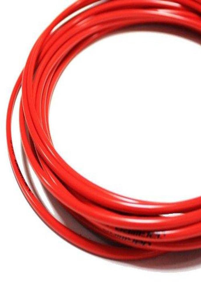 Jagwire Shift Housing 4mm Lex-SL Slick-Lube (10m) – Red Spare Parts Adult Unisex, Red, One Size