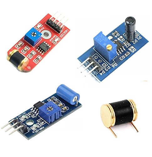 Exiron SW-420 801S LM393 Vibration Sensor Switch Alarm Module Analog Output Sensitivity