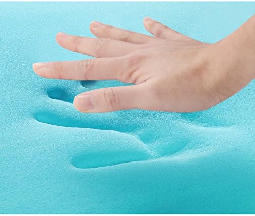 Gel Memory Foam Topper Twin XL Size 2 Inch Thick, Ultra-Premium Gel-Infused Memory Foam Mattress/Bed Topper for Conforming, and Comfort - Twin XL