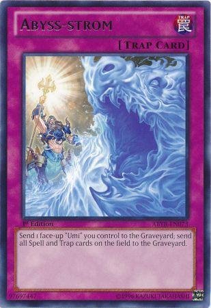 Yu-Gi-Oh! - Abyss-strom (ABYR-EN073) - Abyss Rising - 1st Edition - Rare