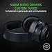 Razer Kraken Pro V2: Lightweight Aluminum Headband - Retractable Mic - in-Line Remote - Gaming Headset Works with PC, PS4, Xbox One, Switch, & Mobile Devices - Black