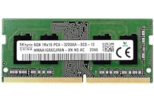 SK Hynix 8GB SODIMM DDR4 3200 PC4 1Rx16 HMAA1GS6CJR6N-XN SO-DIMM Laptop RAM Memory for Dell HP Lenovo and Other Systems