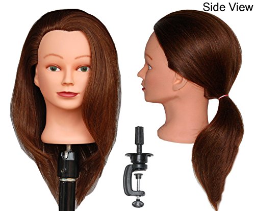 Hairztar 100% human hair 18 - 20 " mannequin head …