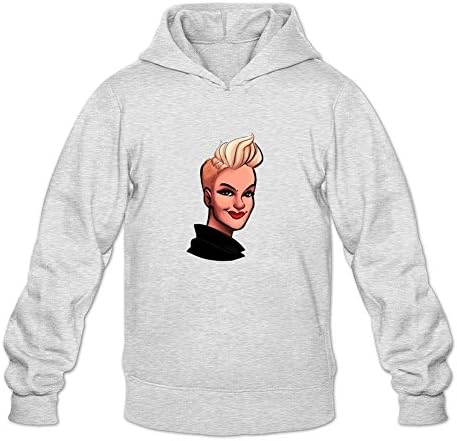 Reder Men's P!nk2 Sweatshirt Hoodie XXL Light Grey