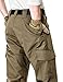 CLSL CQ-TLP103-BLK_34W/32L CQR Men's Tactical Pants Lightweight Assault Cargo TLP-101 / 102 / 103