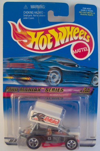 Hot Wheels 2000-019 Mad Maniax Series Slide-Out Sprint Car 1:64 Scale