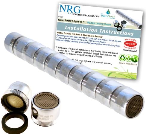 10 Pc Lifesaver Pro Pack Neoperl Faucet Aerators 1 0 Gpm Aerated