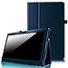 Fintie Folio Case for Microsoft Surface RT/Surface 2 10.6 inch Tablet Slim Fit with Stylus Holder (Does Not Fit Windows 8 Pro Version) - Navy
