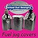 Inked Out Designs Deluxe Motorsport Helmet Face Shield Bag - Durable Material Motorcycle Helmet Visor Bag - Heavy Duty Zippered Motorbike Visor Protective Faceshield Pouch