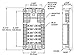 Blue Sea Systems 5031 ST Blade Fuse Block Without Cover