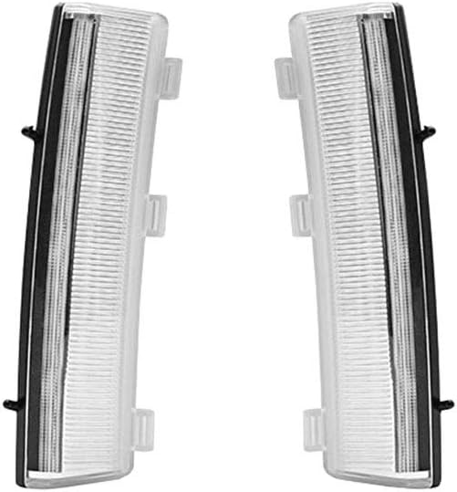 NVSKFHOSH Front Bumper Reflector Led DRL Fog Lights Fits For 350Z LCI 06-09 W/Amber Turn Signal Indicator Car-Styling