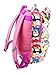 Disney Tsum Tsum Girls Backpack and Lunch Box School Set (One Size, Pink/Multi)