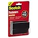 Scotch Mounting, Fastening & Surface Protection RFD7091 Interlocking Fasteners Strips,4, Black,2 count