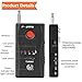 Anti Spy Bug Detector,P-JING RF Signal Wireless Probe Detector - 100Mhz~3000MHZ Full Frequency Detection Ultra-high Portable Sensitivity Full-Range Tracker Finder Hidden Camera Pinhole Laser Lens GSM