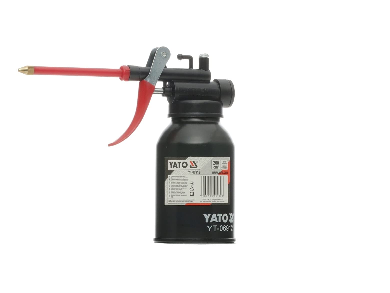Yato professional oiler oil can flexible shaft 200 cm3 impact resistant YT-06912