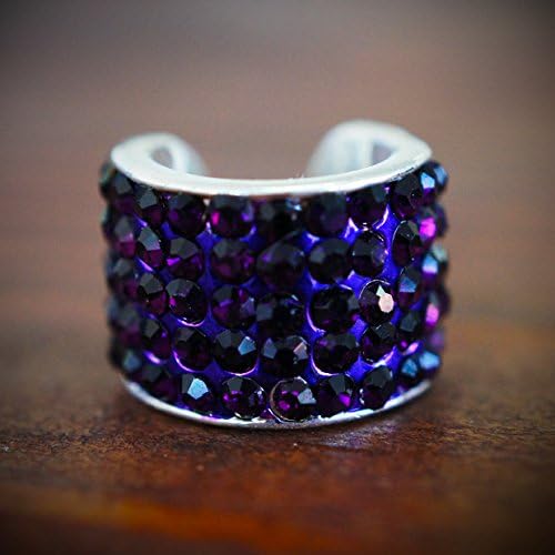 UltraScope Crystal Stethoscope Charm - Plum