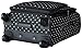Kenneth Cole Reaction Dot Matrix Lightweight Expandable 4-Wheel Spinner Luggage, Black, 20-Inch Carry On