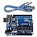 LANMU UNO R3 Board ATmega328P ATMEGA16U2 Compatible with Arduino UNO R3