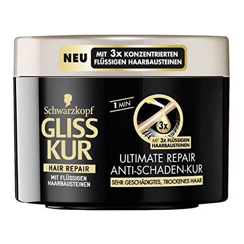 Gliss Kur Ultimate Repair Anti-Damage Hair Mask (Packaging May Vary)