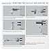MANCEL Brass Towel Hooks Wall Mounted Kitchen Bathroom Dedroom Hanging Holder (2 Pieces)