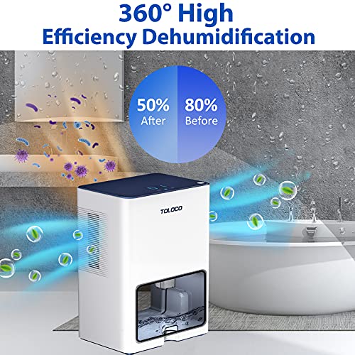 Dehumidifier with 135 OZ Water Tank for 1000 sq ft Medium Space Dehumidifiers for Home and