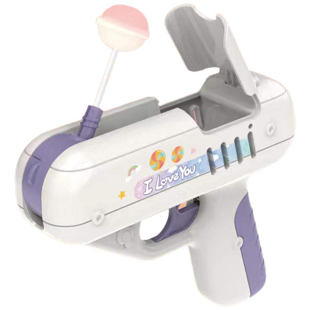 GMWD Lollipop Gun, Children's Surprise Lollipop Launch Toy, Sweet Toy Ideas Gifts for Kids Boys Girls Adult