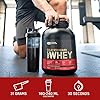Optimum Nutrition Gold Standard Whey Muscle Building and Recovery Protein Powder With Naturally Occurring Glutamine and…