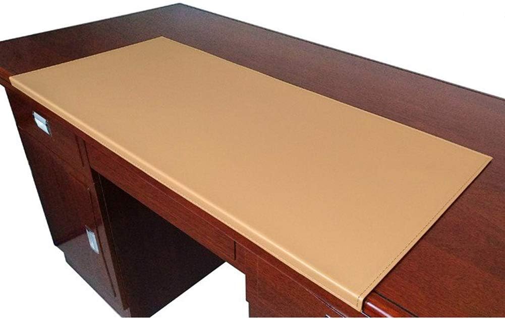 Tapis De Bureau à Personnaliser En Cuir Végétalien (10 Couleurs