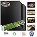 Positivelife BBQ Grill Mat Pack of 6, Non-stick Barbecue Grill Pad & Baking Oven Mat as Electric, Gas and Charcoal Grill Mat- Heavy Duty, Reusable, Easy to Clean - Extended warranty - 15.75 x 13 Inch
