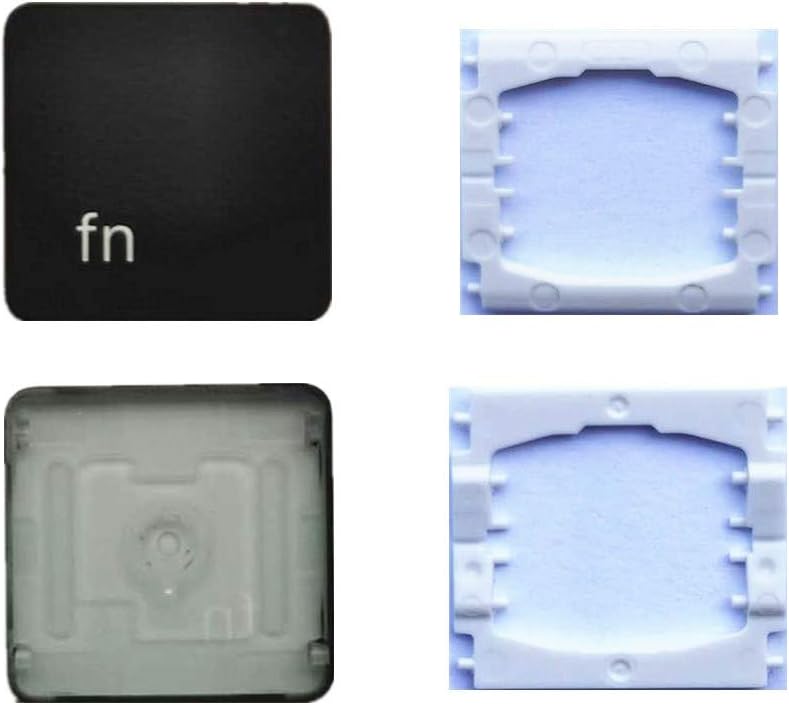 Replacement Individual Fn Key Cap and Hinges are Applicable for MacBook Pro A1706 A1707 A1708 Keyboard to Replace The Fn Key Cap and Hinge