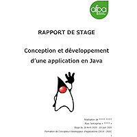 Rapport de stage - Conception et développement d’une application en Java: Prenez exemple sur un rapport de stage… book cover