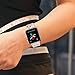 Floraler Sport Band for Apple Watch 38mm, Soft Silicone Strap Wristbands for Apple Watch Sport Series 3 Series 2 Series 1(Floral-1 38 M/L)