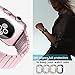 YILON Apple Watch Soft Case 38mm Rose Gold, Shock-proof, Shatter-resistant, Colorfast for 38mm Apple Watch Nike+, Series 2, Series 1, Sport, Edition