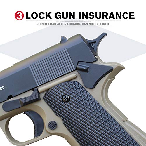 残りわずか シミュレーション M1911 水弾丸水鉄砲のおもちゃマニュアルハンドピストルソフトペイントボール銃武器撮影屋外銃のための B07q2kqbfg 安い購入 Vogmoda Com Ar