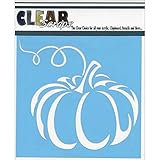 CLEARSNAP Clear Scraps Stencils, 6 x 6, Pumpkin