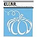 CLEARSNAP Clear Scraps Stencils, 6 x 6, Pumpkin