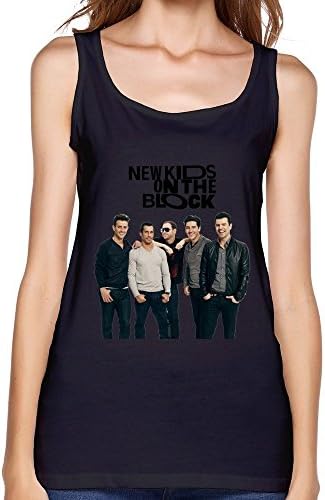WANXIN Women's New Kids On The Block Tank Top Size XXL Black
