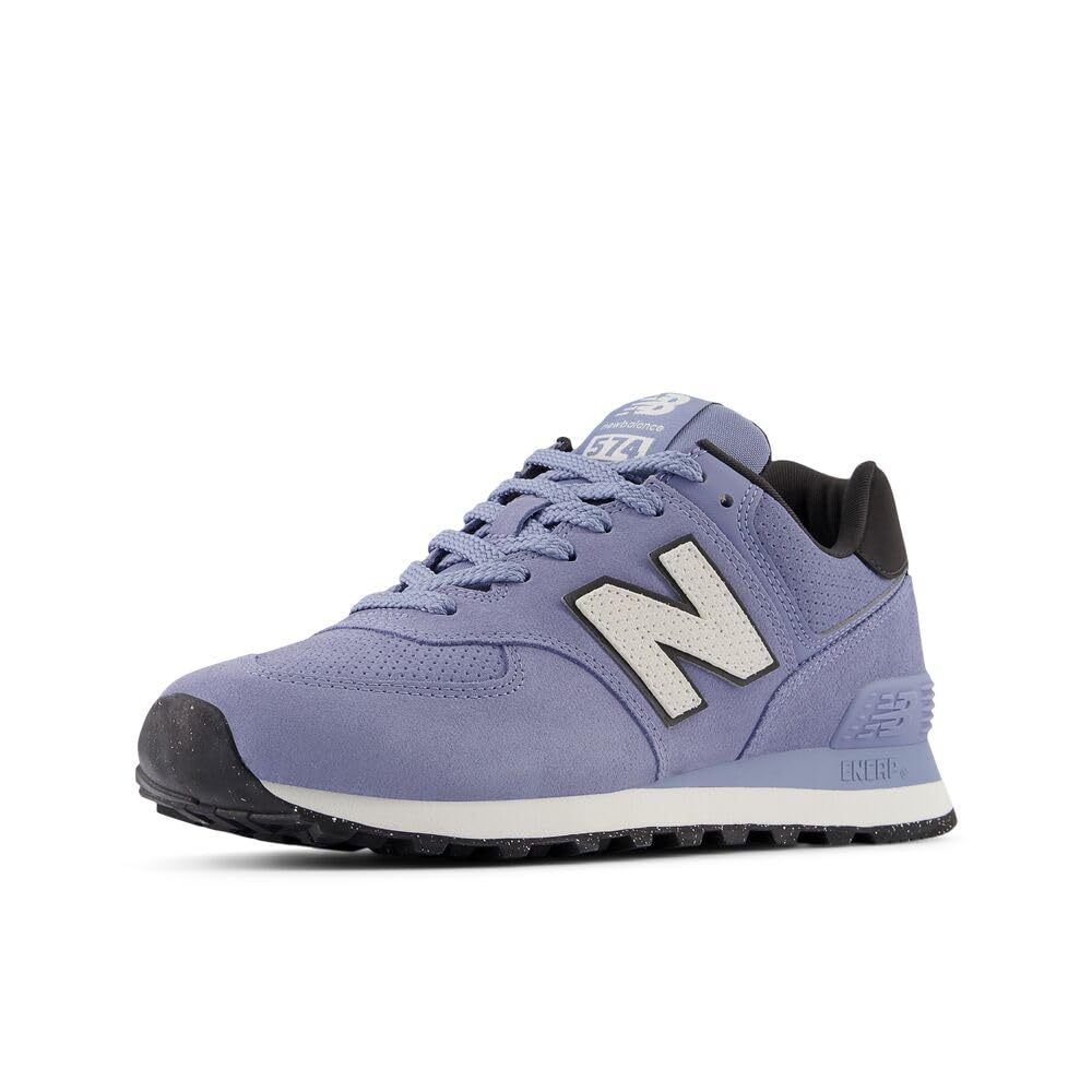 New Balance Women's 574 V2 Spring Sneaker, Dusk Shower/Sea Salt, 5.5 M Image