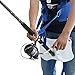 PELLOR Offshore Stand Up Fishing Fighting Belt Shoulder Back Harness Complete Package (Blue)