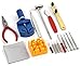 Bodi Hut Watch Repair Tool Kit with Strong Storage Case, Microfibre Cleaning Towel and Full Step By Step Instructions (16 pieces)