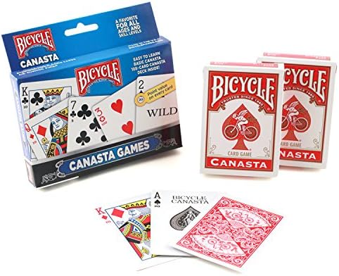 Bicycle Canasta Games Playing Cards