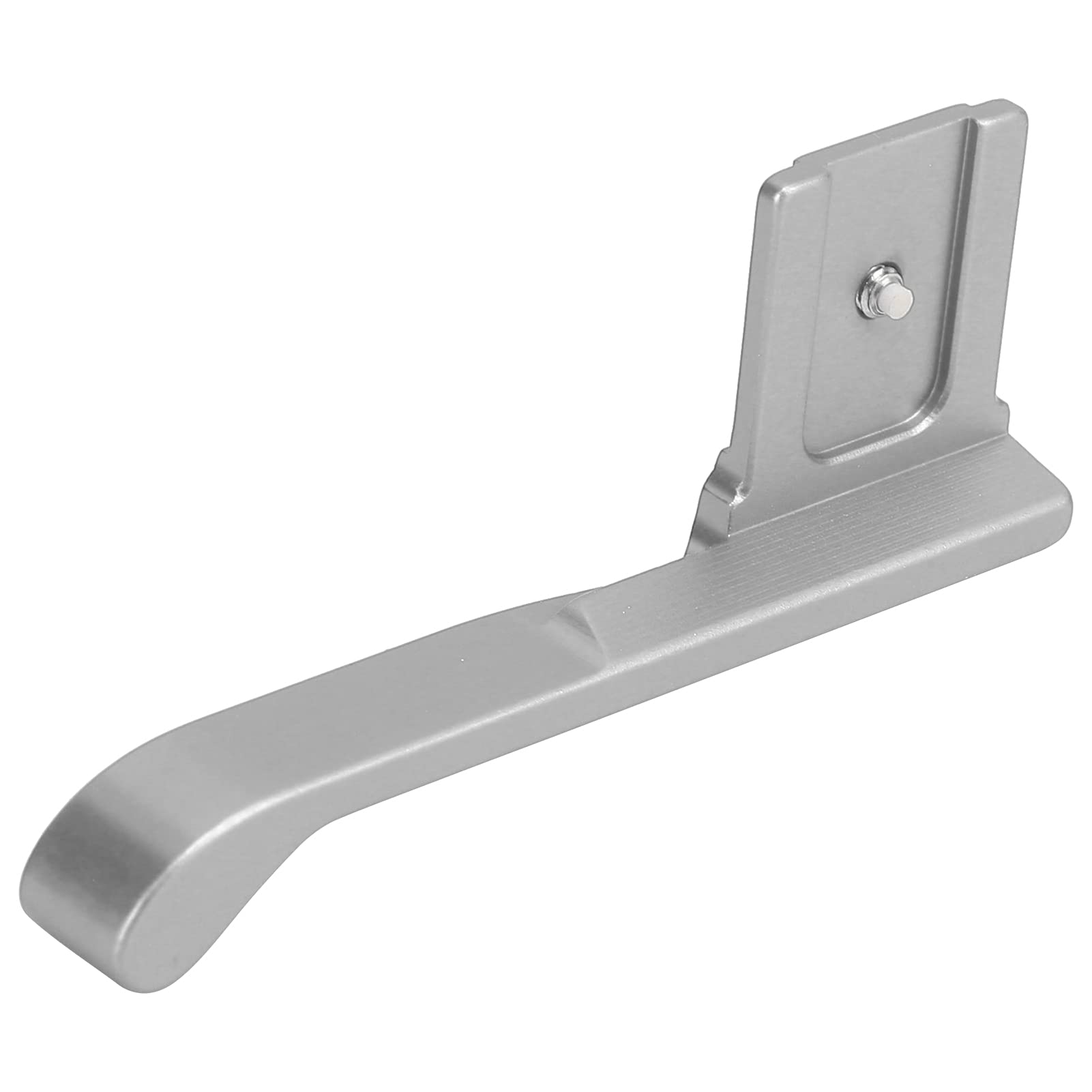 Camera Thumbs Grips,Aluminum Alloy Hot Shoe Rest Handle,for Fujifilm X100V Silver (Silver)