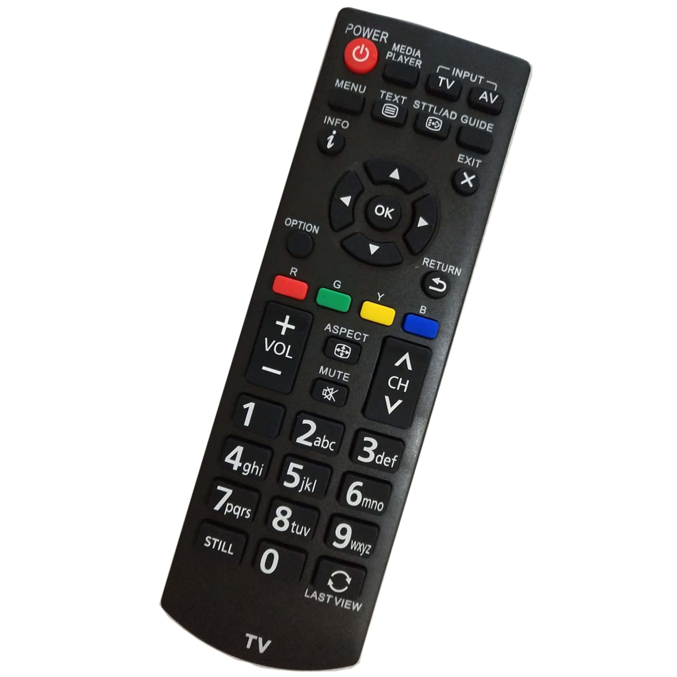 N2QAYB000818 N2QAYB000976 VINABTY Remote Control Fit for Panasonic LED TV TH-40D400A TH-40D400Z TH-32D400Z TH-49D400Z TH-32D400A TH-49D400A TH-40C400Z TH-40C400A TH-32C400Z TH-32C410Z TH-42C400Z