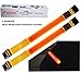 2 Pack, BSeen (TM) Glow LED Armband, Glow and Flash, High Visibility in the Dark for the safety of Runners, Joggers, Pet Owners, Cyclists