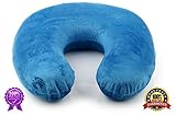 Best Travel Neck Pillow Tripillow® with Memory Foam and *Lifetime Guarantee* - Amazing Neck Support to Prevent Neck Pain Can Be Used As a Side Pillow to Help You Sleep Better - Comes With FREE eBook