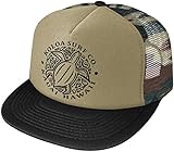 Joe's USA Koloa Surf Hawaiian Turtle High Profile Poly-Foam Trucker Hat-CamoBlack/b