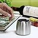 Hipiwe Windproof Ashtray Outdoor Cigar Ashtrays for Patio Tabletop Cigarette Ash Holder Stainless Steel Ash Tray Smoking Tobacco Jar for Home/Office (Large)