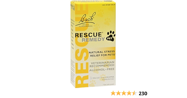 bach rescue remedy for dogs